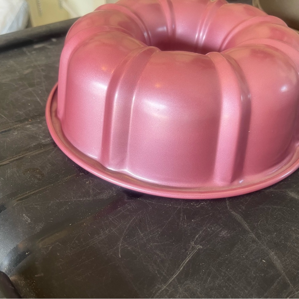 Pink Bundt Cake Pan